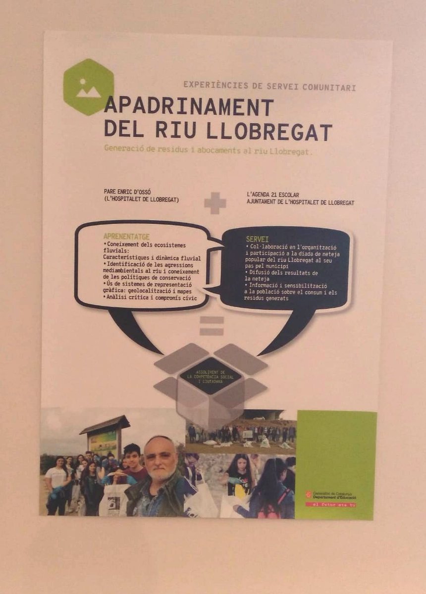 FET_Bellvitge's tweet image. Aprenent i participant d la Jornada d #ServeiComunitari.
Fa anys q l'' #AprenentatgeServei forma part del nostre present.
Impulsem una #CiutadaniaActiva buscant q els nostres alumnes esdevinguin #TransformadorsSocials.
#rEvolucionem #ApS
@FETeresiana @apscatalunya @LHEDUCACIO