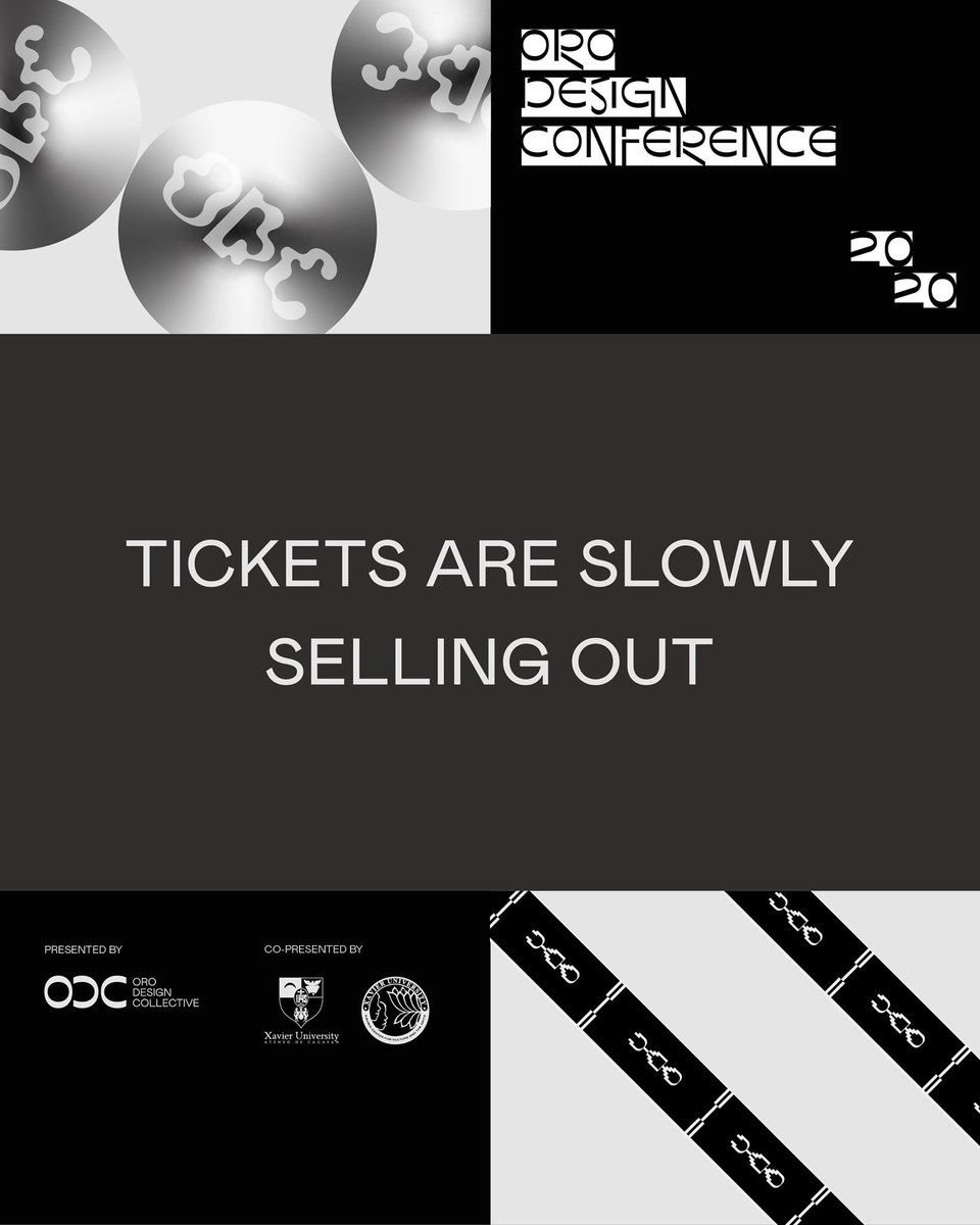 orodesigncon's tweet photo. Tickets are slowly selling out! Get yours now before they're all gone! 🏃🏻🏃🏻‍♀️

Tickets can be purchased at @chingkeetea (Velez-Gaerlan Branch) or you may buy online here: https://t.co/LeZeMVGnDY

We hope to see you in our second year! ✨

#ODC20 https://t.co/1DS5wIHYJ1