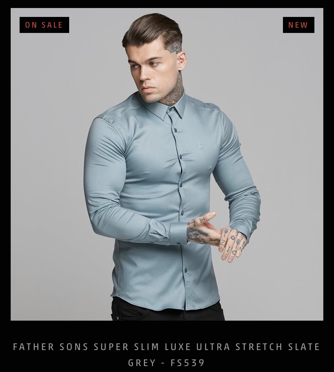 european cut shirt