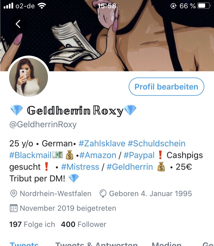 GeldherrinRoxy's tweet photo. 400 Follower und keiner macht sich von euch nützlich! 😠🐷 https://t.co/sFqLdu5bLo