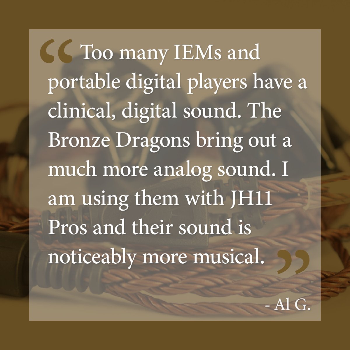 moonaudio's tweet photo. #BronzeDragon #HackYourHeadphones #WeekendMotivation #CustomerReview 
https://t.co/PUeZxZZN5M https://t.co/o354WphniN