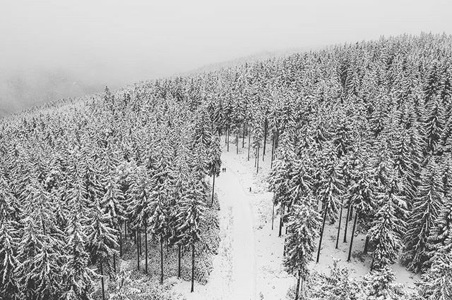 When I think about my childhood in Thuringia (a state with a lot of mountains in the middle of Germany) I remember winters like this, with even more snow than you can see in the picture. Where I could go by ski from our house (at 200 m a.s.l.) or could b… ift.tt/2O1eOOL