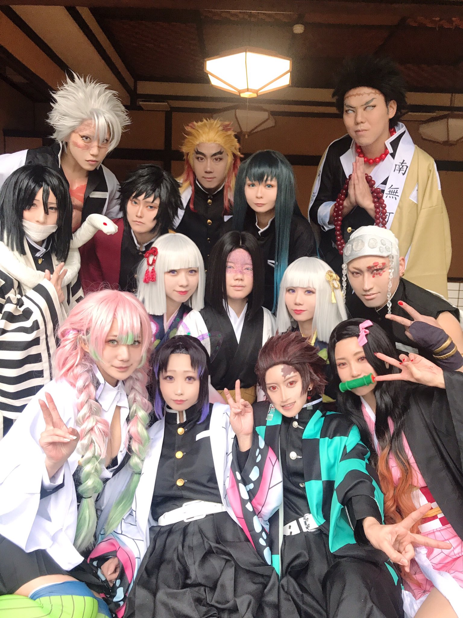 咲 改めまして 年コス初めで鬼滅コスでびゅー 素敵な併せに産屋敷にちかちゃんで参加させていただきました 楽しくて幸せな1日をありがとうございます