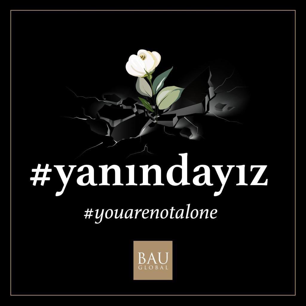 BAU GLOBAL Ailesinden
DEPREM BÖLGESİNE DESTEK!

Tüm çalışanlarımız, öğretmenlerimiz, velilerimiz ve öğrencilerimiz ile eğitim neredeyse oradayız, şimdi de destek için depremden etkilenen bölgelerimizin #yanındayız #Elazığ #Malatya