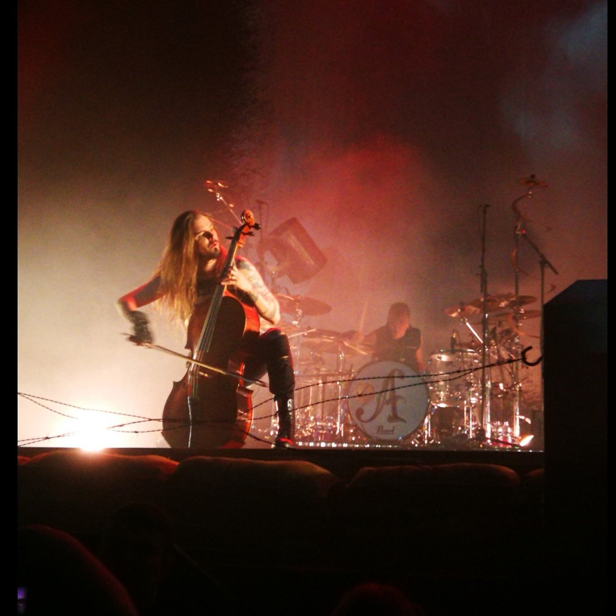 miyuki_nee's tweet photo. @ApoPerttu @apocalypticafi Warsaw, PL - Torwar
They were in Fire 🔥💋❤️
#apocalyptica #perttukivilaakso #paavolotjonen #eiccatoppinen #mikkosiren #donraccoon #newalbum #cell0 #thankyou #apofans #apofamily #support #endlesslove #warsaw #poland #gig #concert #concertphotography https://t.co/jtNh1BkjGo