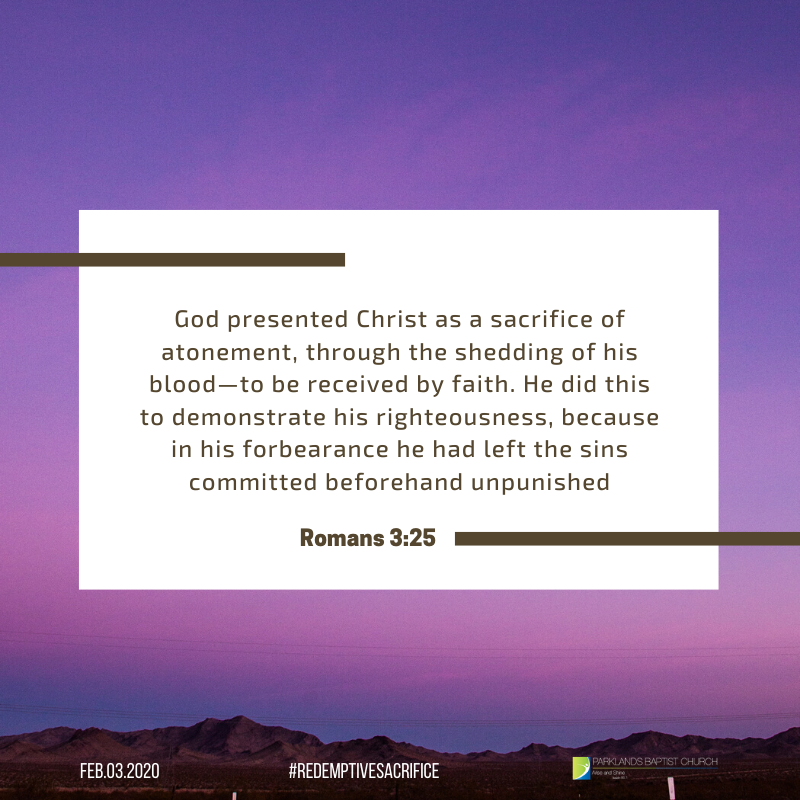 ParkieBaptist's tweet photo. Verse of the day.
#RedemptiveVision https://t.co/XLRs4PrC7J