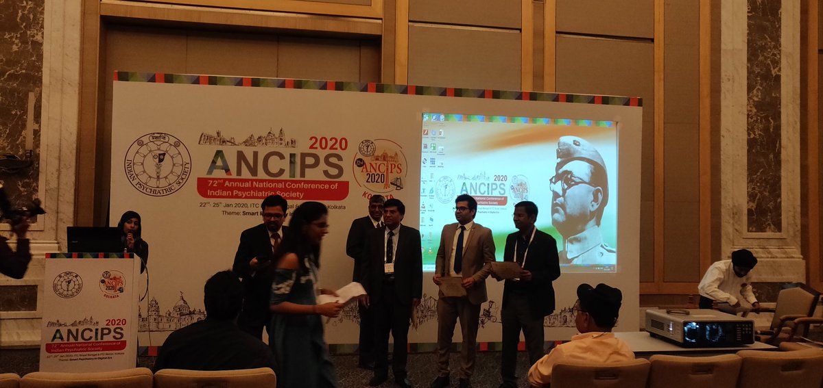 DrAshish_Psych's tweet photo. Symposium on Assessment of Quality and Best Practices under District Mental Health Program .at #ANCIPS2020 #Kolkata
Great academic event ..hoping that we will be able to improve mental health care services of our country at all level. @WHOSEARO @UnitedGMH https://t.co/d6biC0vEn8