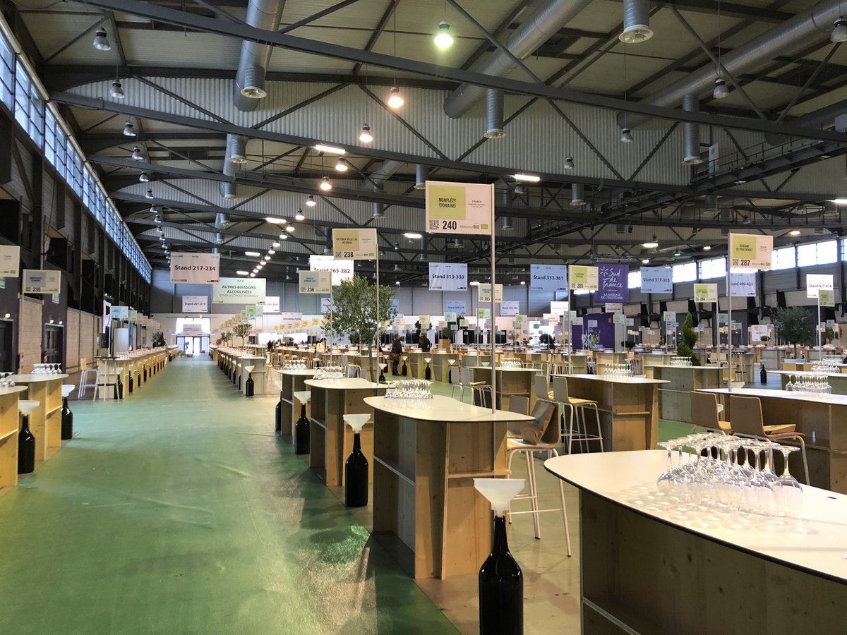 annereaux's tweet photo. Millésime Bio « New Look » ça commence demain !! #millesimebio #hallB2 #stand242 https://t.co/TkBDmBHOLe