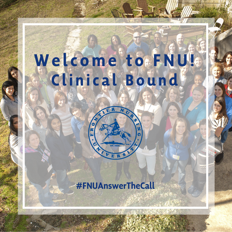 FrontierNursing's tweet photo. Welcome to FNU, Clinical Bound groups for this week and the month of February! Get ready to embark on the journey of a lifetime as you prepare to become the best nursing professionals you can be. #FNUAnswerTheCall #BelieveBeginBecome https://t.co/FCCyc2jdfy