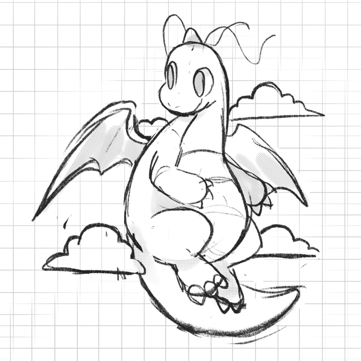 Some old Dragonite art? 