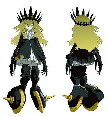 この娘の元ネタはチャリオット。
ブラック★ロックシューター アニメ版の敵キャラです。

シャールは、フランス語で戦車を指す言葉で、うちのガールの名前はここから来ています。今更ですが 