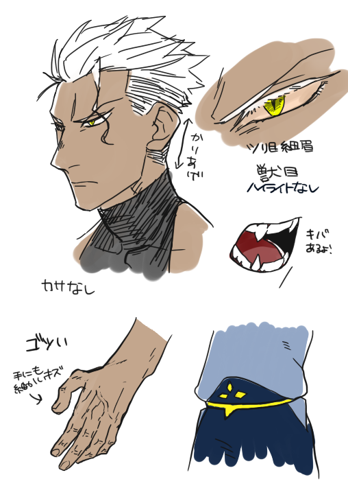服装が変わったのでCS描き直し!
双子の弟の方です～!よろしくおねがいしま!

#創作ホシの子_CS 
#創作ホシの子 