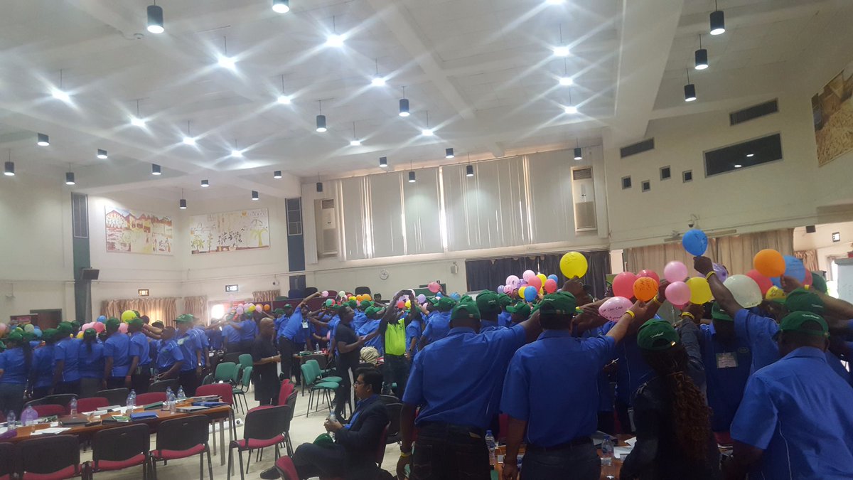 Dufil2020's tweet photo. #Dufilretreat2020 conference was wrapped up with a standing ovation. 
#dufil #commitment https://t.co/hFRiP9IrYi