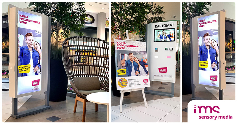 ImsSensory's tweet photo. VIVO! Lublin postawiła na #Kartomat (znany również jako #Giftomat) wdrożony przez Grupę Kapitałową #IMS. 
Więcej na: https://t.co/7GPCyUByUT
#MarketingSensoryczny #SensoryMarketing #VivoLublin #Lublin #Immofinanz #BusinessNews #Retail #retailNews #RetailInfo #CentraHandlowe https://t.co/cSdWPuPtYL