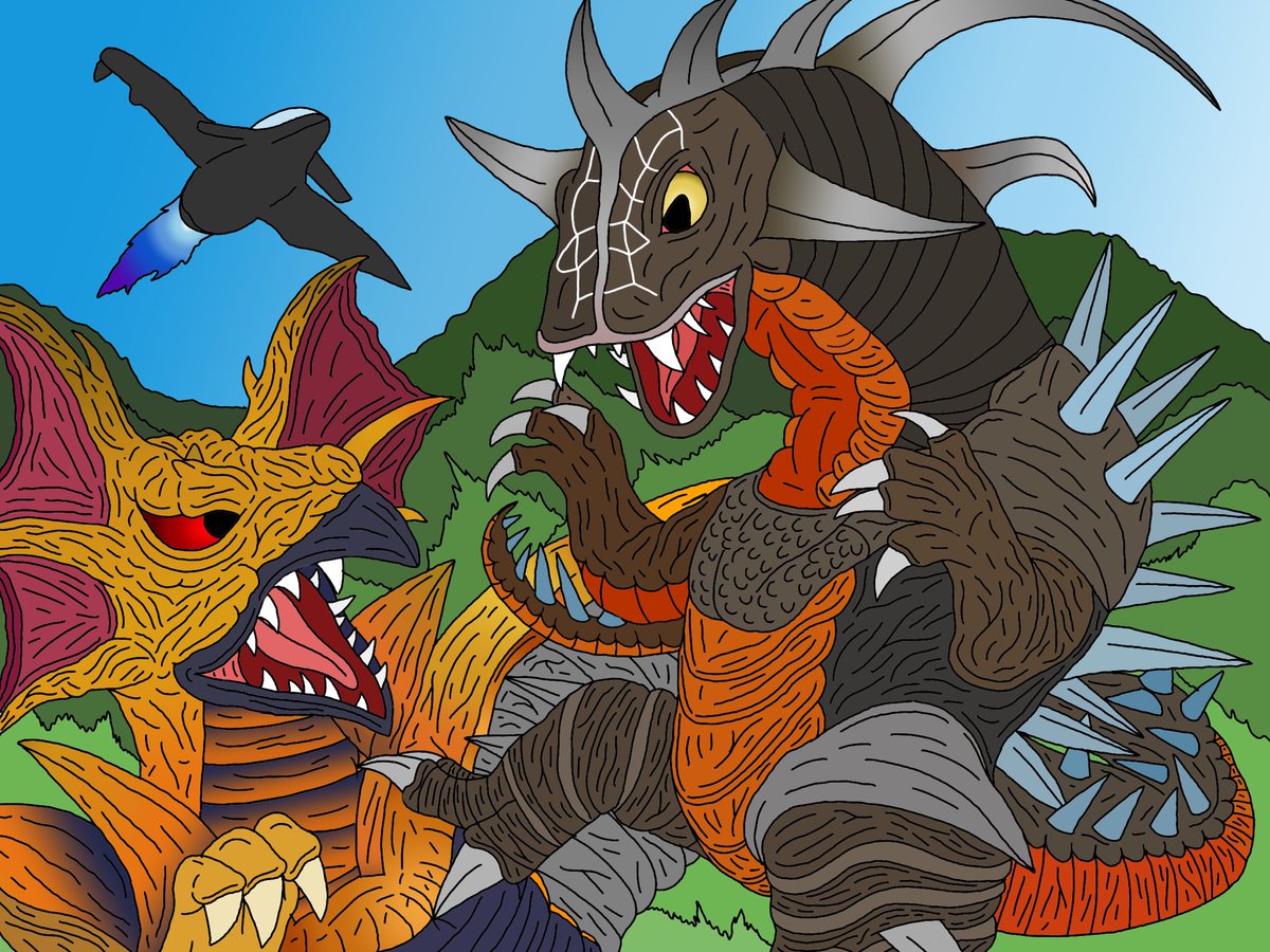 KAIJU TAN X KOOKRRR ASTROMAN The Monstrous Kaiju Sculptures of