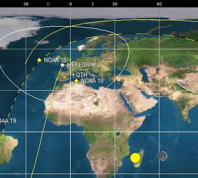 Hi,  testing  QFH 1,5 wl /0,75 Turn/0,20 Aspect R. (open helix loop). I wanted to check if I could get better overall performance, than previous QFH Tall, 1wl /0,25 T/ 0,23 AR.  (closed helix loop) . So far , no big difference. And too big... ,METEOR- M N2   09;12 UTC (elev 40W)