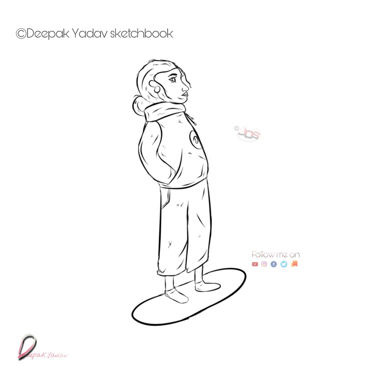 Deepaky567's tweet photo. Character illustration work
Deepak Yadav ( D )
©Deepak Yadav sketchbook
#Deepak_sketchbook #Deepakyadavsketchbook #Deepakyadavwork #Deepakyadavworld #Dartworld #lineart #lineillustration #cartoon #artlover #ilnework #illustration #digitalart #artworld #illustdationcartoon #girl https://t.co/1di7lejnf9