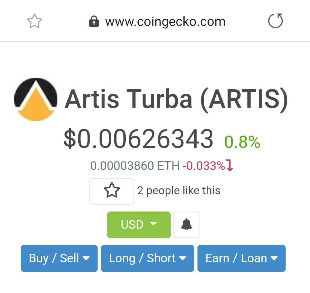 $ARTIS fiyat verileri şimdi <a href="/coingecko/">CoinGecko</a> 👇🏻👇🏻👇🏻

 coingecko.com/en/coins/artis…