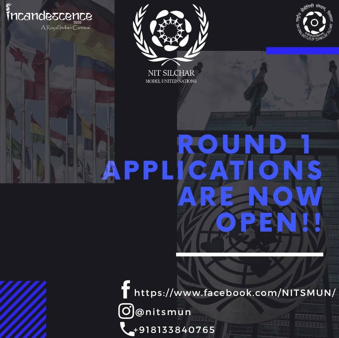 IncandNITS's tweet photo. Missed out on our Early Bird registrations? Fret not, here we present the Round 1 Delegate Applications! Hurry up and register for an amazing conference!

Link to the registration form: https://t.co/hFgAnjgy0Z

For more updates, follow us !

#RoyalIncand
#IncandIsComing https://t.co/P020hgPYzQ