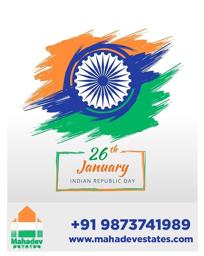 MahadevEstates1's tweet photo. About Republic Day 

Republic Day is celebrated to mark the day that the Constitution of India came into effect.

#mahadevestates #realestate #realtors #property #propertydealer #bestagents #propertyagents

call us-9818180513
visit -www.mahadevestates.com https://t.co/e8EnQ0mJpp