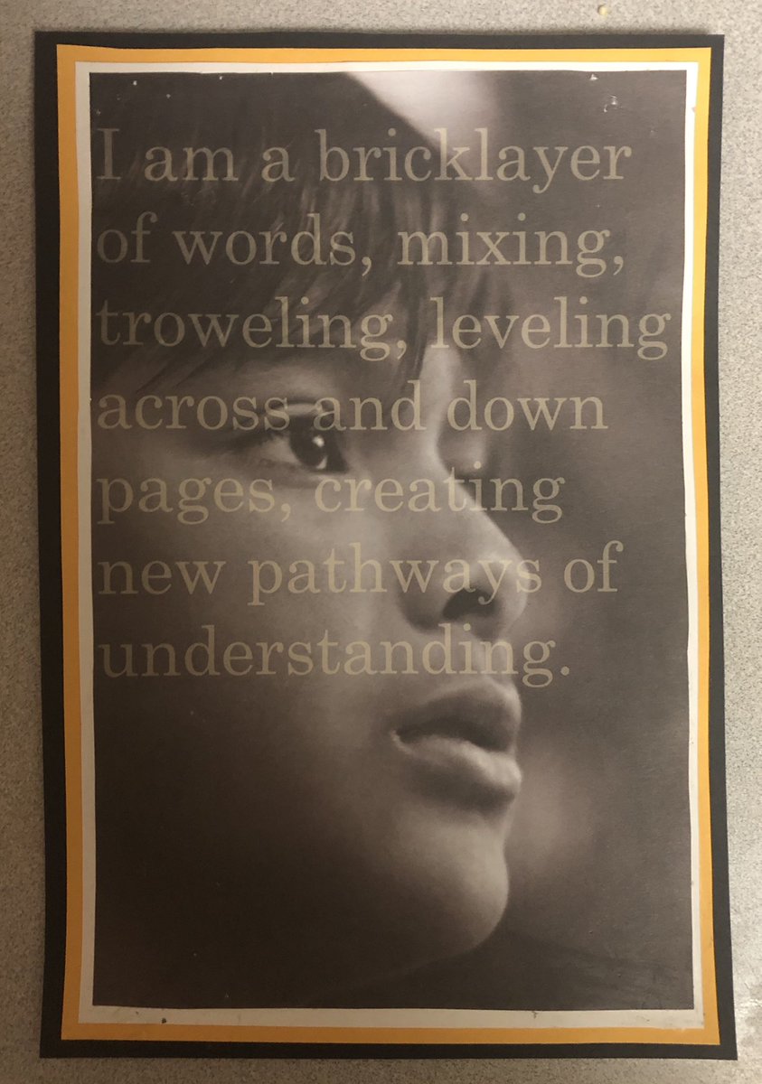 PaulWHankins's tweet photo. Pause. Taking a break from making Riff RAFTs (15 made) to feature this one. Made from a @writingproject study from over a decade ago, the metaphor invites extension or “riffing.” I also model attribution on the back where potential “riffs” will go. #RiffRAFTs #Room407 #THIS407 https://t.co/BcCbHmkgFD