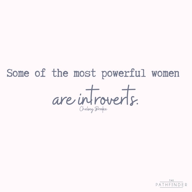 It’s often thought that strong women are loud &amp; demand attention. But the strong women I know are different. They’re bold, but state their opinions with thoughtfulness. They’re leaders, but show it without saying a word. Tag the #introverted #women you admire! #SundayMotivation