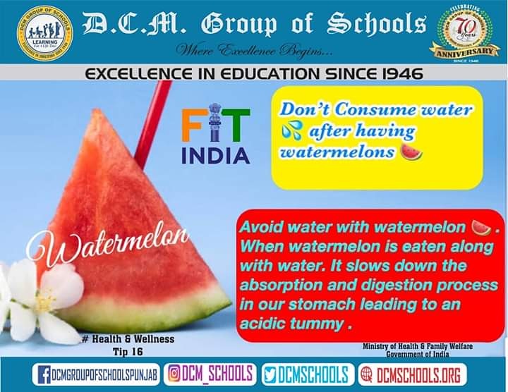 DCMPresidency's tweet photo. #ImproveEyeHealth #HydratesBody #GoodForKidneys
#ReducesInflamation
#ReducesBodyFat
#FitIndia
#HealthandFitness
#Tip16 https://t.co/wDs6zCKZ0Z