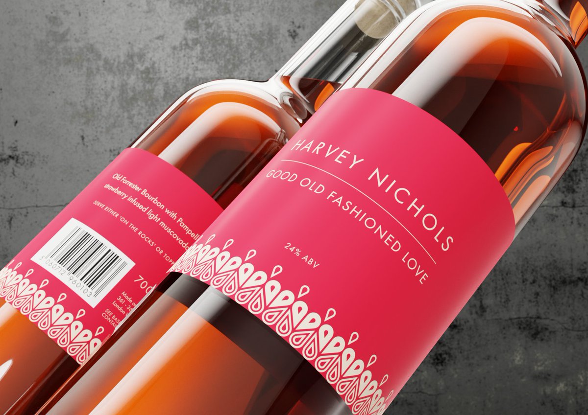Mangrove_UK's tweet photo. Head to @HarveyNichols Foodmarket where you can pick up a bottle of Good Old Fashioned Love today! Pampelle stirred with strawberry-infused Old Forester Bourbon, light muscovado sugar, aromatic bitters and orange oils.  Share the love! (available for a limited period only)! 😍💜 https://t.co/HCmpQK64Ba