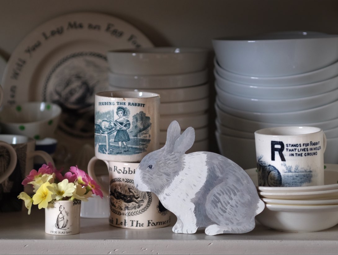 DFRGEORGE's tweet photo. I have just added six new hand painted wooden rabbits to my online shop, the first rabbits hopped off very quickly! https://t.co/bbkZAklxD1 https://t.co/2J29M2V4k7