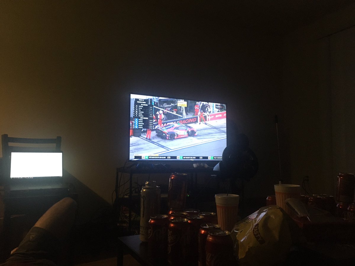 johnnyracer24's tweet photo. It’s another #TAMU24HourClub Update for the caution!

#IMSA @IMSA #Rolex24 @Rolex24Hours #24HourClub #TeamNoSleep https://t.co/QgE9qTRYmu