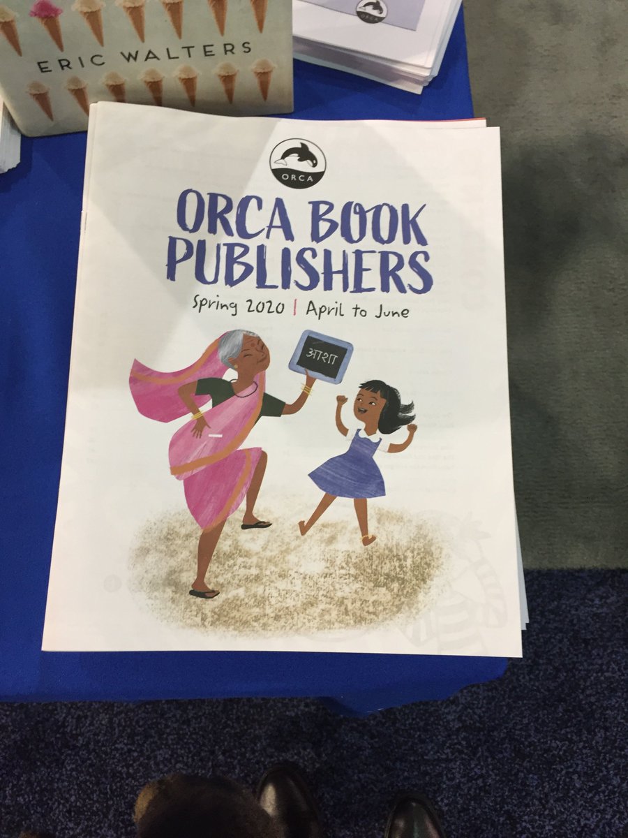 StormLiterary's tweet image. Look what made the cover of the @orcabook new #Spring catalogue and it's at #alamw2020!! GRANDMOTHER SCHOOL by @storiesbysingh I love this endearing illustration which pairs so perfectly with the wonderful story. #kidlit #PB