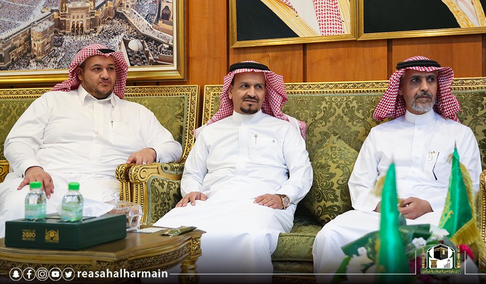 الرئيس العام للمزروعي: خدمة الحرمين الشريفين وقاصديهما من أولوياتنا

gph.gov.sa/ar-sa/Pages/ne…
#رئاسة_شؤون_الحرمين