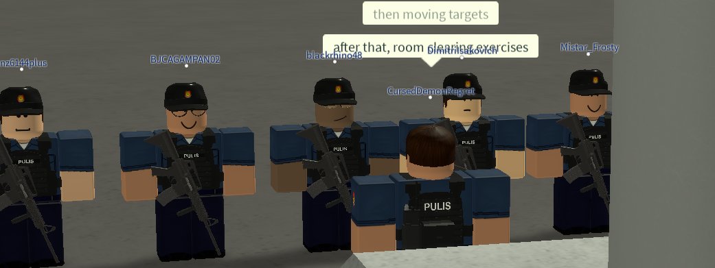 Philippines On Twitter Philippine Police In Training - military police uniform roblox