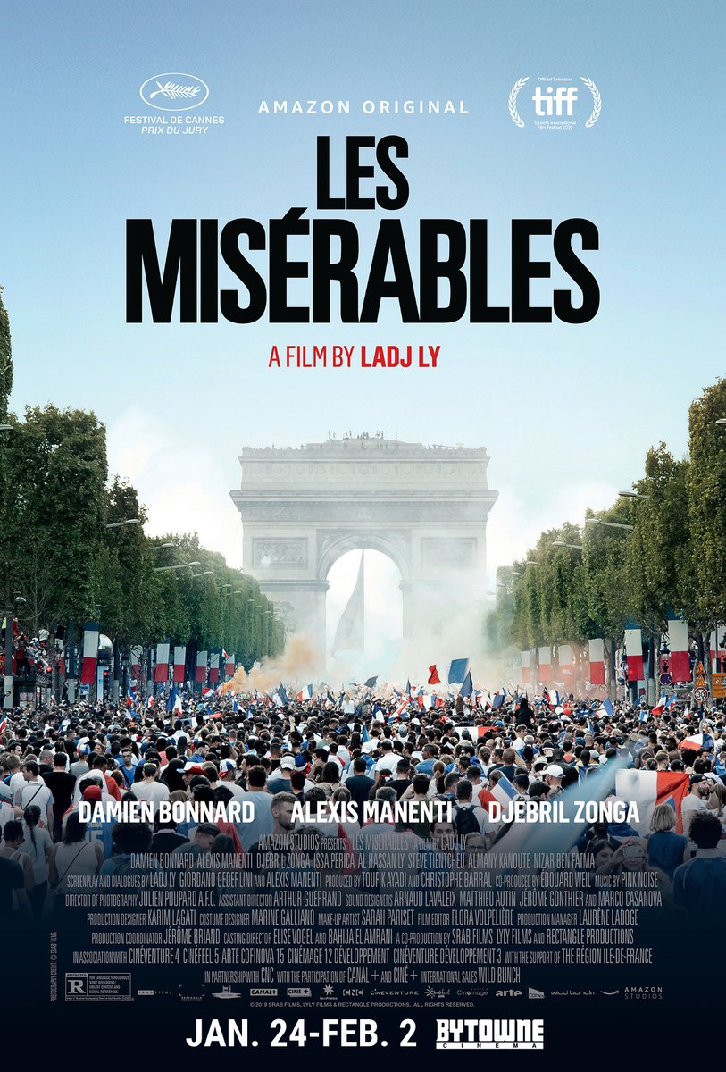 ByTowne's tweet photo. TODAY
12:15 & 7:30 CLEMENCY
2:45 VARDA PAR AGNรS (premiere!)
5:15 LES MISรRABLES
https://t.co/nNKEgcihOU https://t.co/pZo9vwyXvW