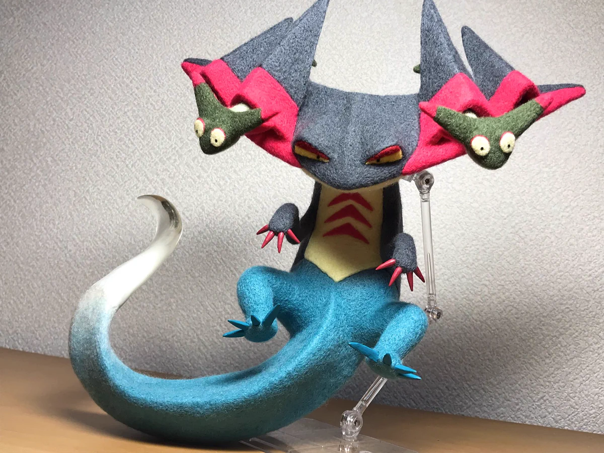 これが手作りなんて信じられない･･･！羊毛フェルトでドラパルトを作ってしまった凄い人が現れる！