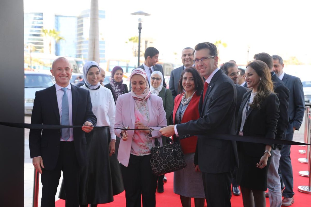 ITIDA's tweet photo. Vodafone's #launch of their new #_VOIS buildings and brand identity! #Egypt #TimeforEgypt #GBS #SSC #Sharedservices #ITIDA #IT #AI #RPA #Technology #BPO #strategicsourcing https://t.co/oJvxhpO5TH