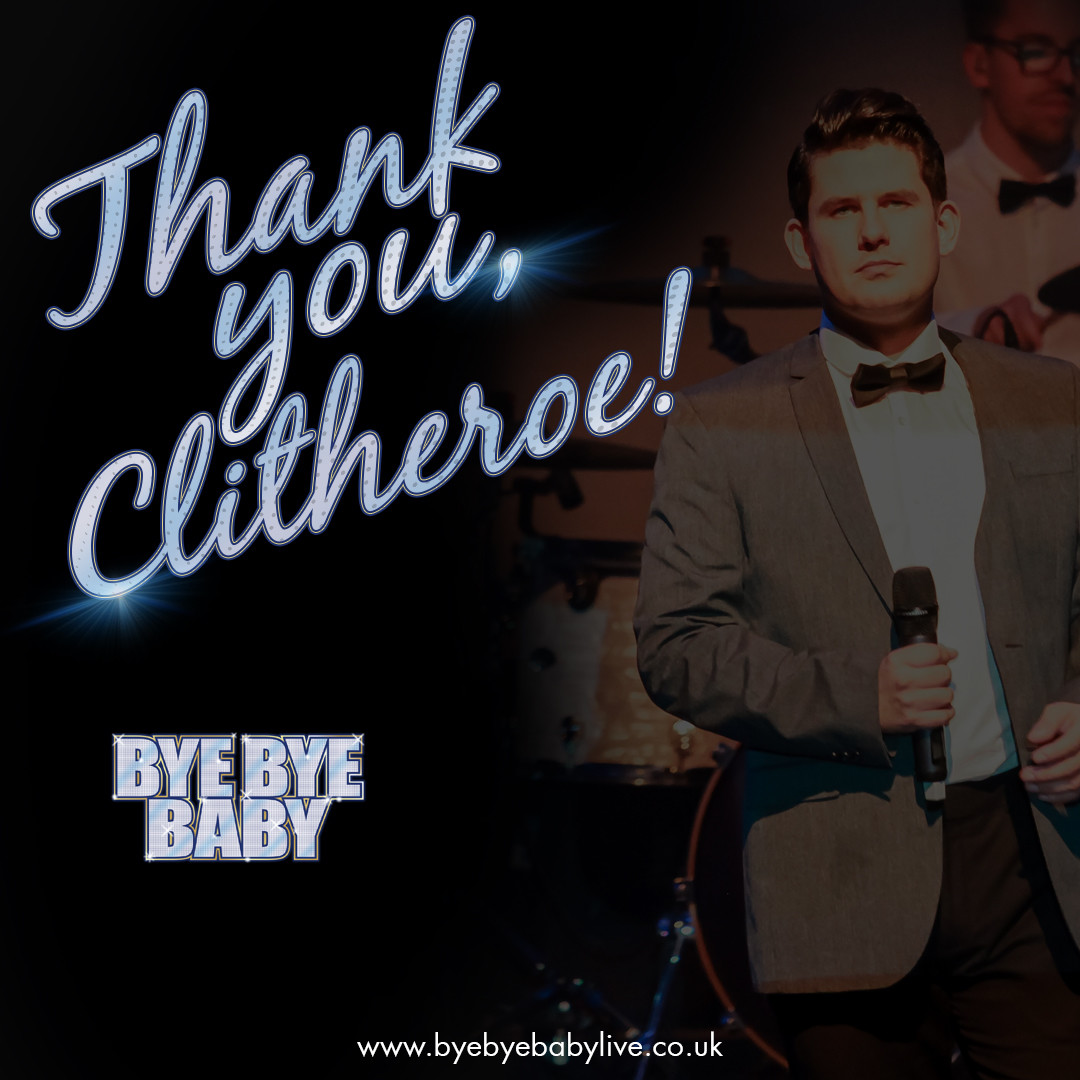 ByeByeBabyLive's tweet photo. Thank you #Clitheroe! #ByeByeBabyLive #FrankieValliFourSeasons #UKTributes #JerseyBoys https://t.co/WkVxAVtMi3