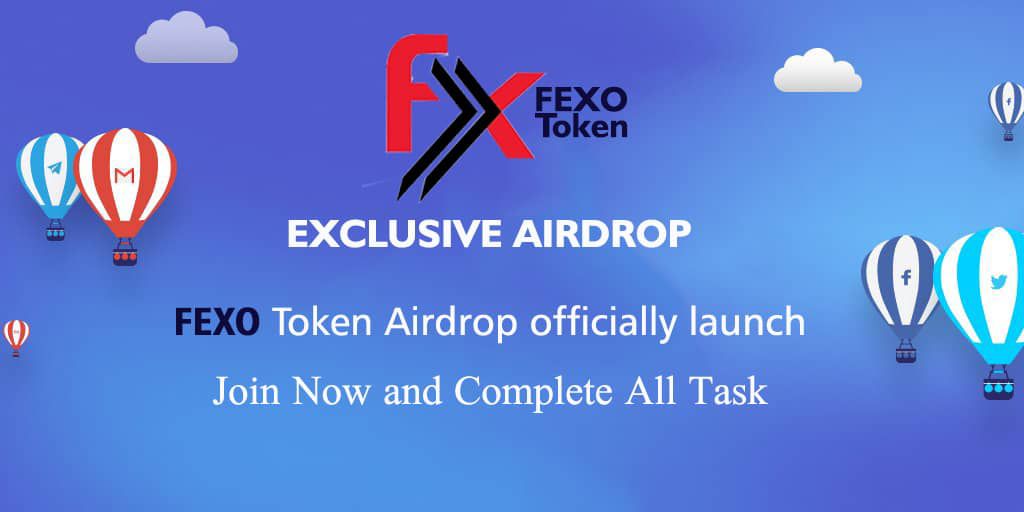 Announcement!!!
FEXO TOKEN AIRDROP
Total Supply =100 M
 
🚀REWARDS🚀
Joining bonus= 500 FEXO +100 referral bonus

t.me/FEXOTOKENAIRDR…?

Thanks from FEXO Token
