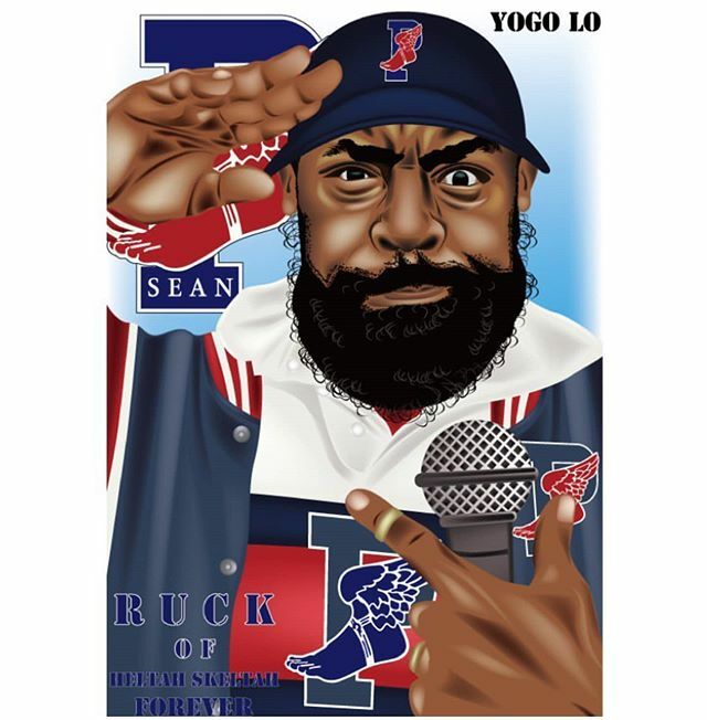 ThirstinHowl3rd's tweet image. The great sean p
By yogo Lo art
#seanliveson
#seanthebarbarian 
#yogolo