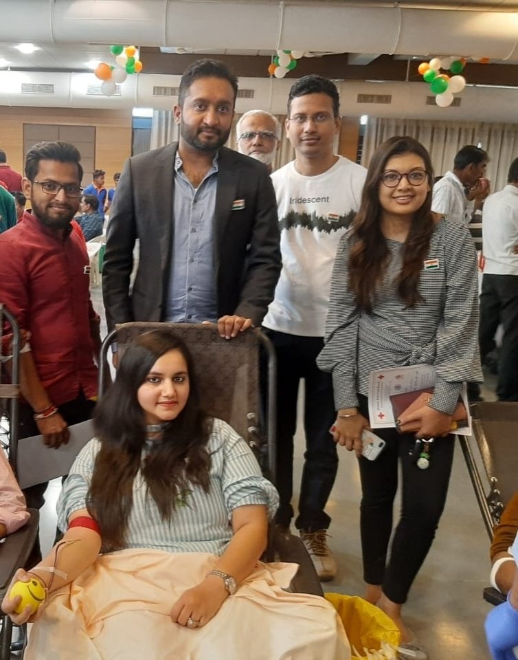 Palak1703's tweet image. Donated Happiness😇
#RepublicDay2020
#officefunction
