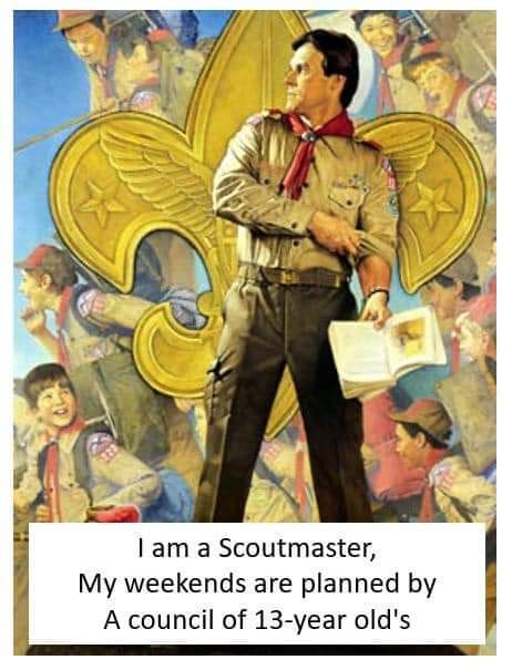 For those of you whom give freely of their time for the youth.