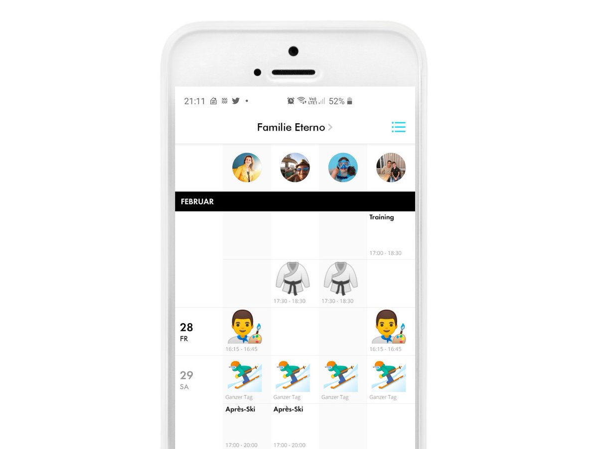 Shubidu Familienkalender App Mit Gruppenagenda Shubidu19 Twitter