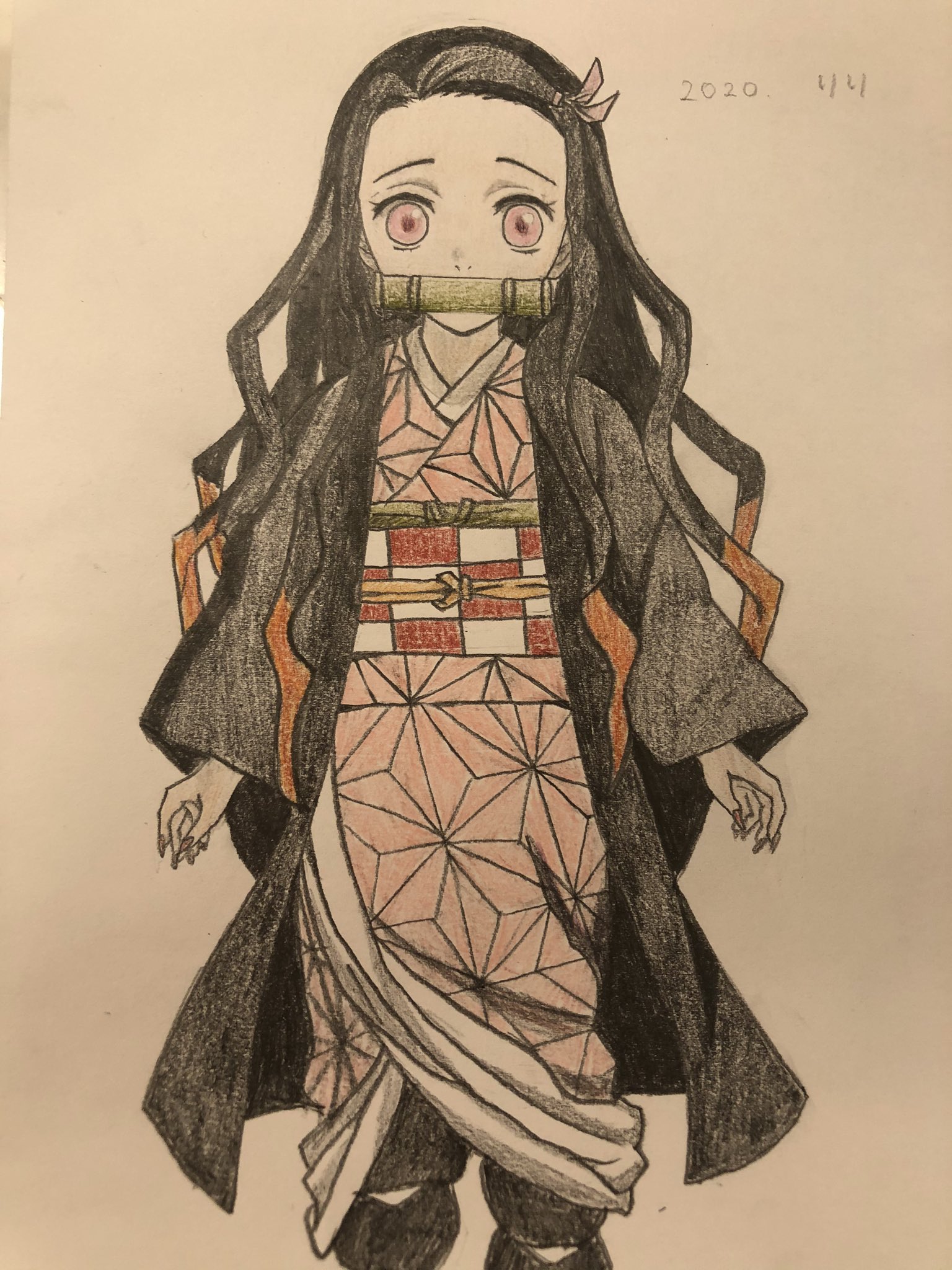 りり Twitterissa 最近 鬼滅の刃も見るようになってきたので かわいい禰豆子ちゃんを描いてみました 普段モノクロで絵を描いてるので色塗りが凄く新鮮でした笑 禰豆子 禰豆子イラスト 鬼滅の刃 絵描きさんと繋がりたい T Co 958pzvotht Twitter