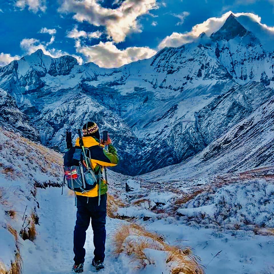 trekspvt's tweet photo. Annapurna base camp https://t.co/96SdN0glQm