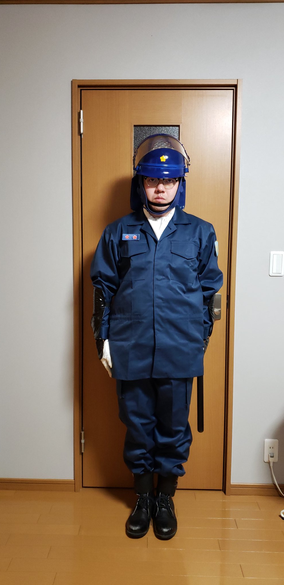 機動隊出動服レプリカ上下(Mサイズ) - その他 機動隊出動服レプリカ上下(Mサイズ) - その他