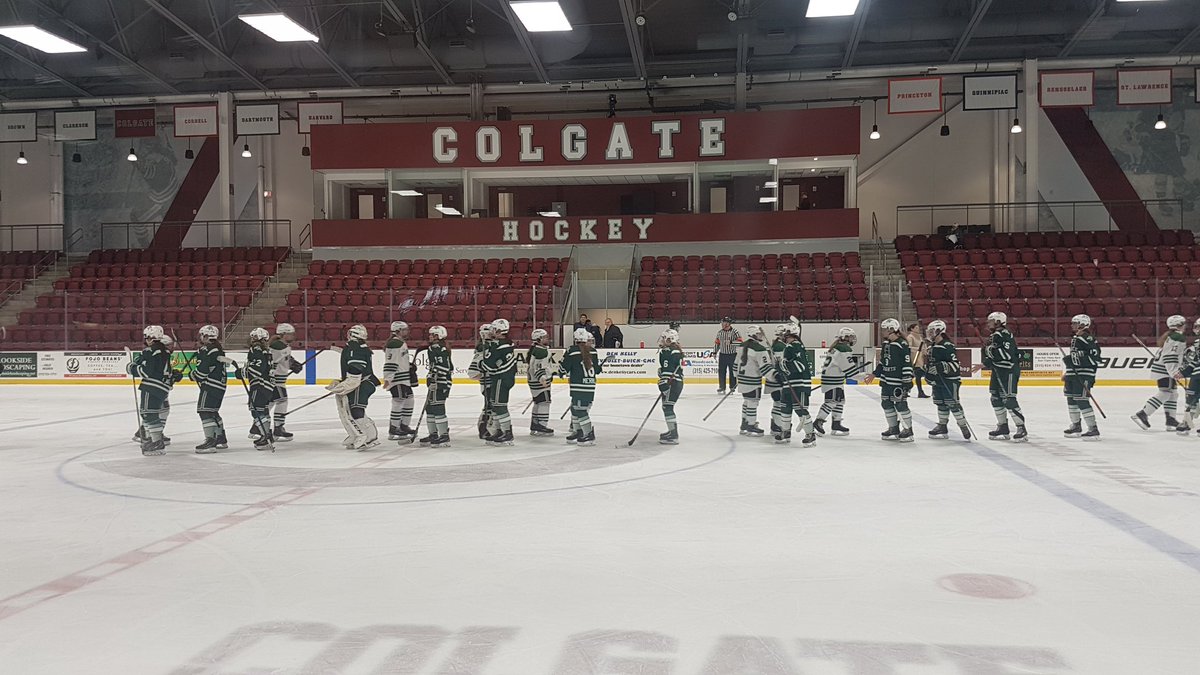 Sunday's first game at Colgate University 

Nichols 2
Rice Memorial 2