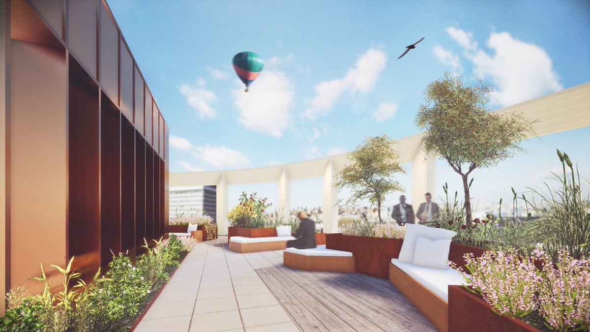 GavinBridgeUK's tweet photo. Another view. Note ironic use of balloon in image... #offices #bristol #knightfrank #lshknows https://t.co/uucnOK033h