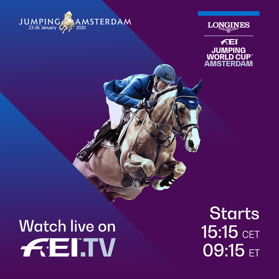 . <a href="/JumpingAdam/">Jumping Amsterdam</a>, we're coming for you! 

With the @LonginesEq  FEI Jumping World Cup ready to take flight, now is the time to get the popcorn as we're set for another magical event! 🍿

Head on over to FEI.tv to watch 👉 fei.tv