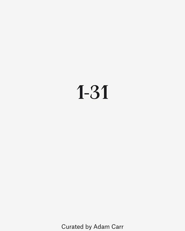 adammcarr's tweet photo. ‘1-31’ @collecteurs opening 1st Feb - see link in bio. 1-31 includes work by #NeïlBeloufa #AlejandroCesarco #RoyClairePotter #SimonDenny #GabrielDeSantis #ClaireFontaine #LouiseGiovanelli #MarioGarcíaTorres #IsaGenzken #FelipeGarcíaLópez #TehchingHsieh #… https://t.co/H5yZbuVieo https://t.co/BSeeiAlo27