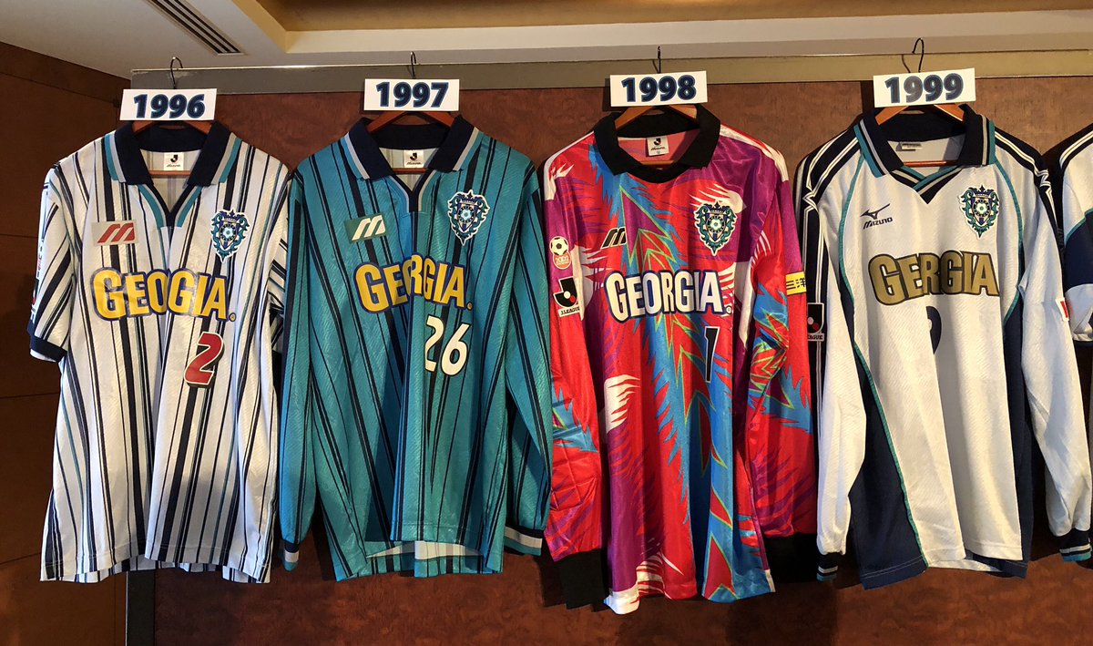 価格応相談】実使用 アビスパ福岡 1996 シーズンユニフォーム アビスパ